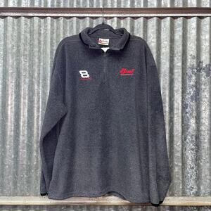 Vintage 90s nascar fleece quarter zip